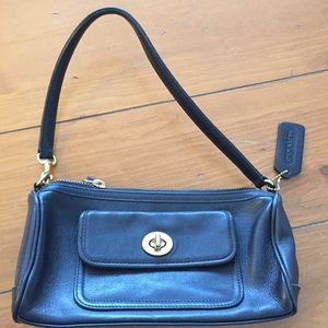 Coach black handbag